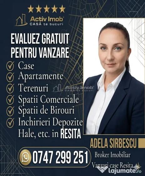 Casă cu 5 camere cu Teren 180 Mp în Muncitoresc