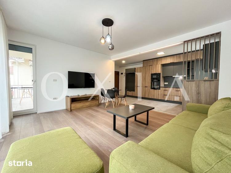 Apartament cu 2 camere semidecomandat, mobilat în Dumbrăvița