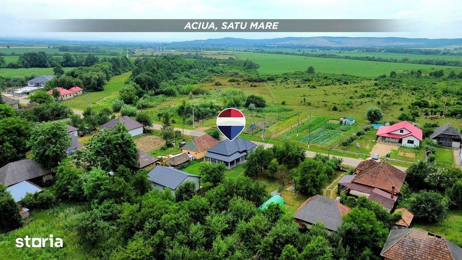 Casă cu 3 camere cu Teren 1500 Mp în Pomi