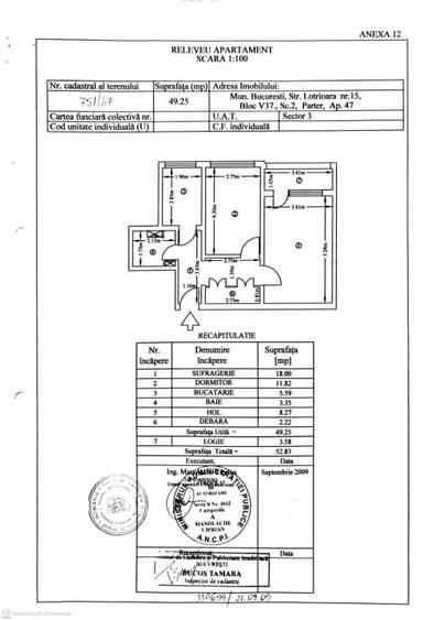 Apartament cu 2 camere decomandat, mobilat în Nicolae Grigorescu