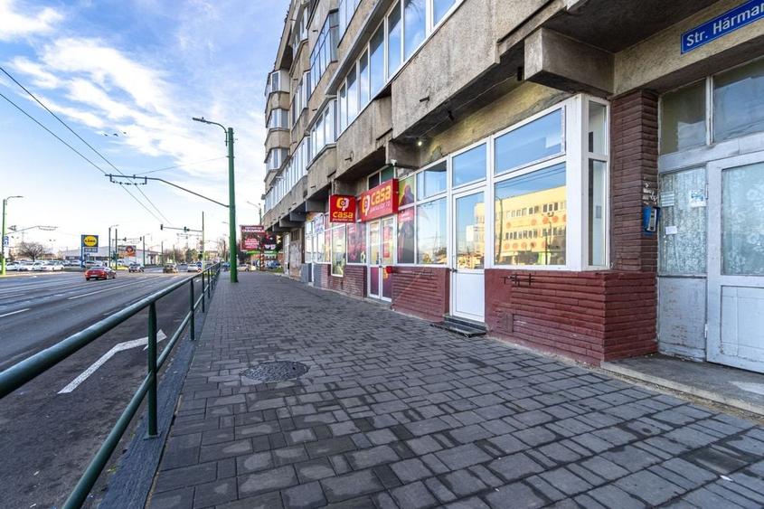 Spațiu comercial, de 47 mp, în Hărmanului