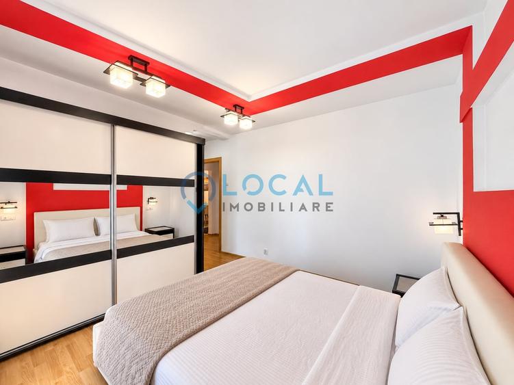 Apartament cu 3 camere decomandat, mobilat în Între Lacuri
