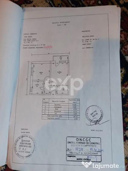 Apartament cu 2 camere decomandat în Central