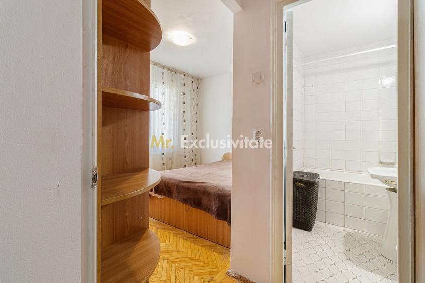 Apartament cu 2 camere semidecomandat, mobilat în Militari