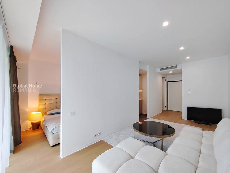Apartament cu 2 camere semidecomandat, mobilat în Floreasca
