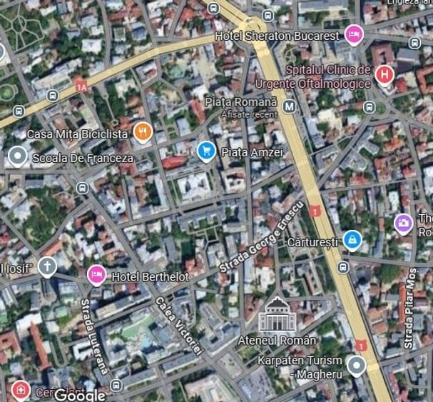 Teren Construcții intravilan de 207 mp, în P-ța Amzei