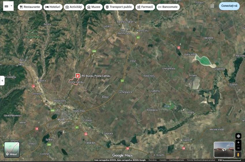 Teren agricol extravilan de 157141 mp, în Poșta Câlnău