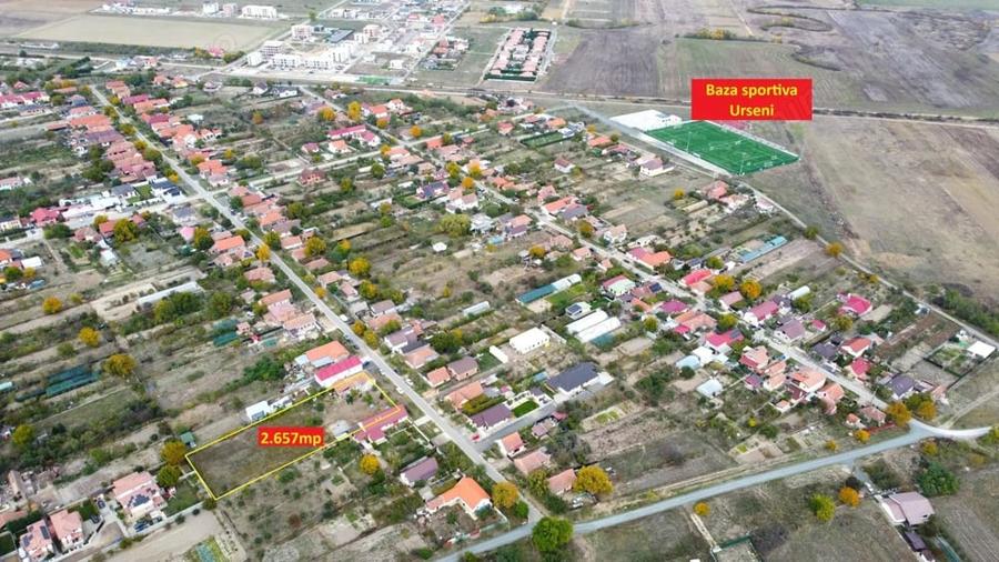 Teren de 2657 mp, în Urseni