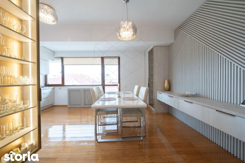 Apartament cu 3 camere, mobilat în Nordului