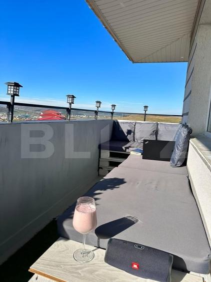 Apartament cu 2 camere semidecomandat, mobilat în Apahida