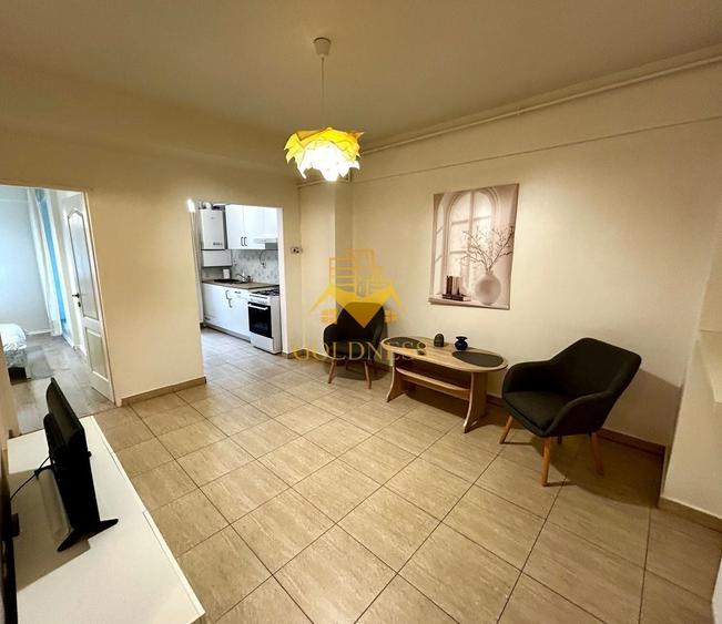 Apartament cu 2 camere semidecomandat, mobilat în Mărăști