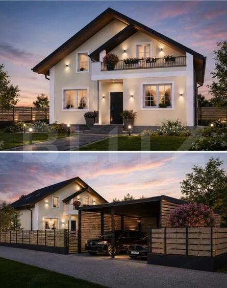 Casă cu Teren 600 Mp în Rediu
