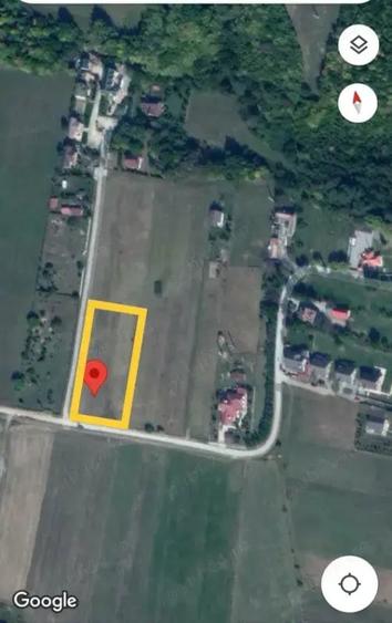 Teren de 1296 mp, în Vâlcele