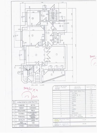 Casă cu 4 camere în Ultracentral