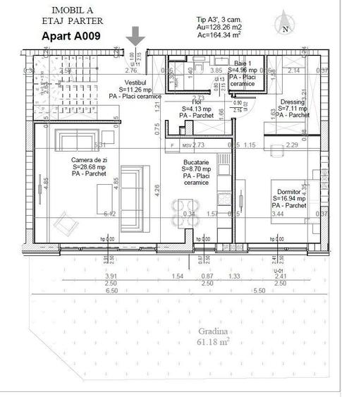 Iancu Nicolae , apartament premium cu gradina privata - 2