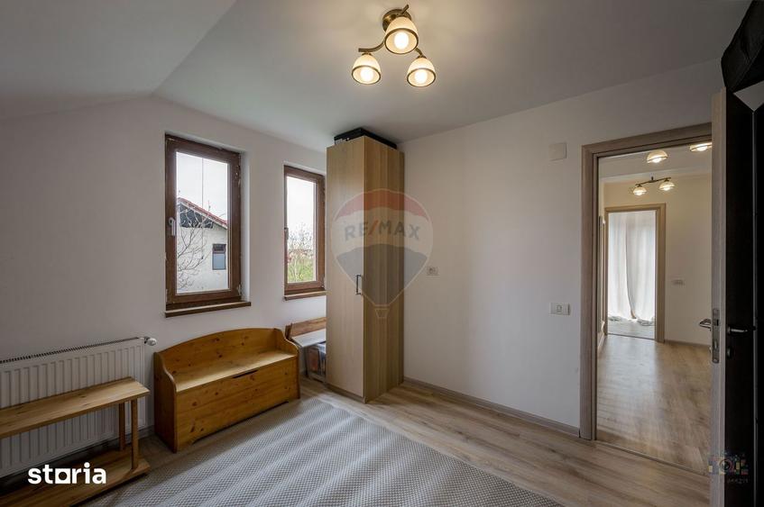 Pipera | 4 camere | semineu + piatra naturala | bucatarie eleganta - 20