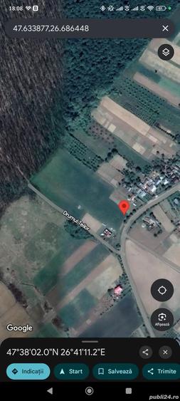 Teren de 2062 mp, în Schit-Orășeni