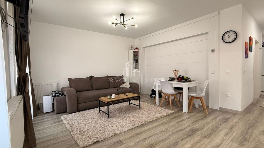 Apartament cu 2 camere decomandat, mobilat în Est