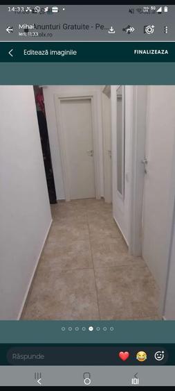 Apartament cu 3 camere semidecomandat în Chiajna