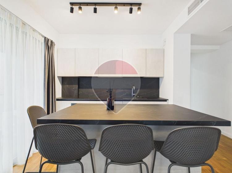 Apartament cu 2 camere decomandat, mobilat în Herăstrău