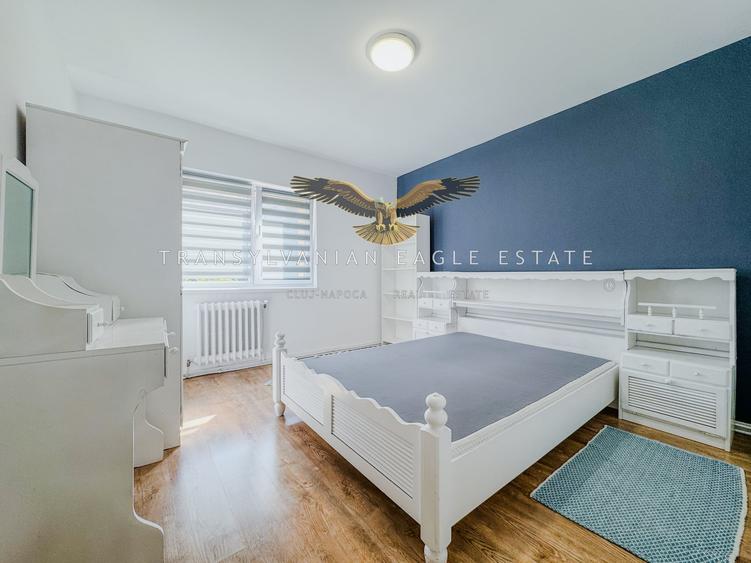 Apartament cu 3 camere decomandat, mobilat în Zorilor