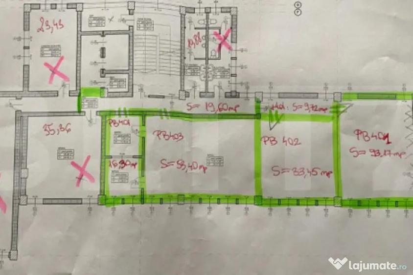 Spațiu comercial, de 425 mp, în Central