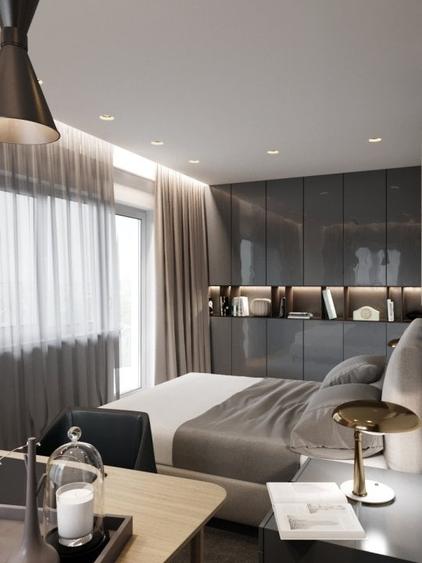 Penthouse cu 3 camere decomandat în Sud