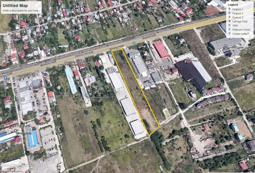Teren Construcții intravilan de 9811 mp, în Nord