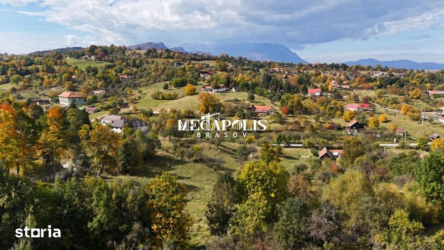 Casă cu 4 camere cu Teren 1000 Mp în Bran