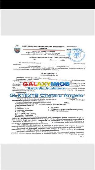 Teren Construcții intravilan de 296 mp, în Apărătorii Patriei