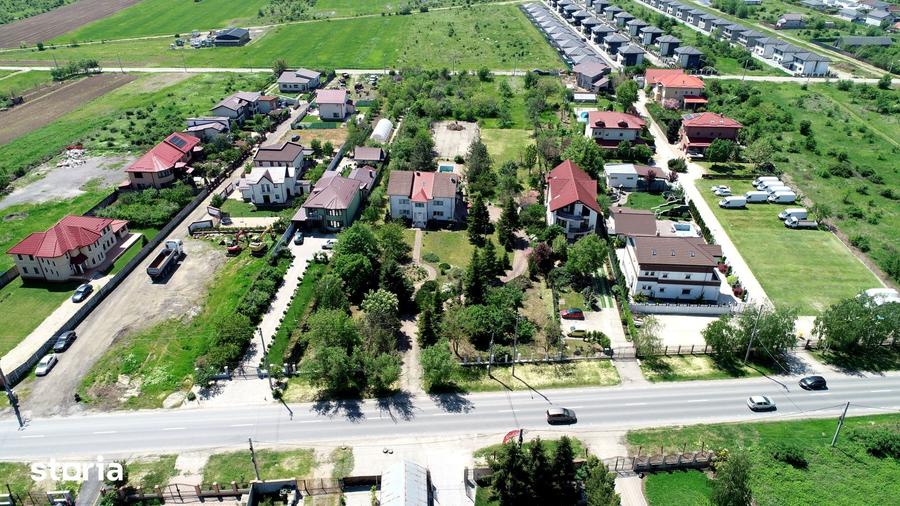 Casă cu 10 camere cu Teren 8000 Mp în Ciorogârla