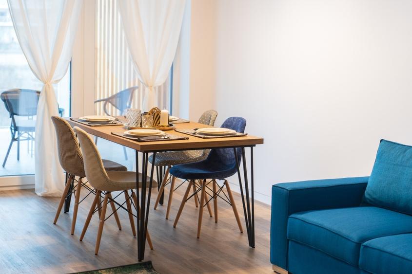 Apartament cu 2 camere semidecomandat, mobilat în Pipera — fotografia 3