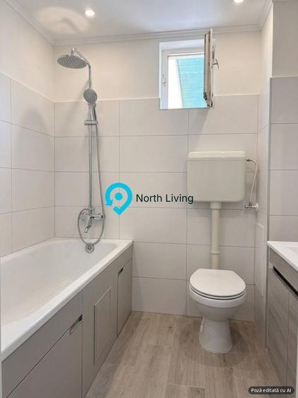 Apartament cu 3 camere semidecomandat în Șerban Vodă