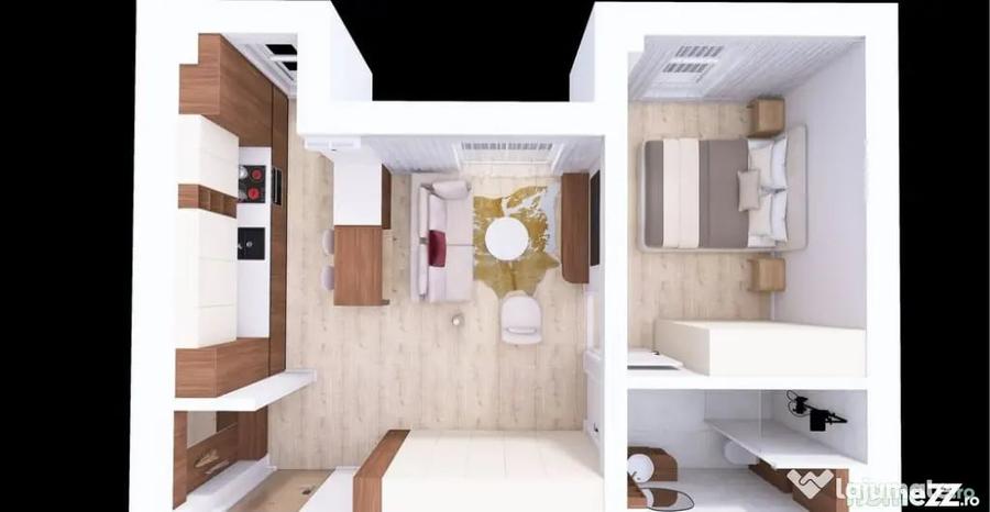 Apartament 2 camere, 48 mp ,zona Tineretului/New City, Flor - Floresti (Cluj) - 4