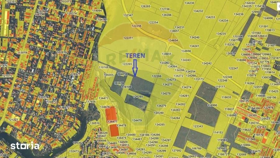 Teren de 647 mp, în Nord