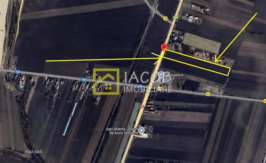 Teren Construcții intravilan de 8333 mp, în Secuienii Noi