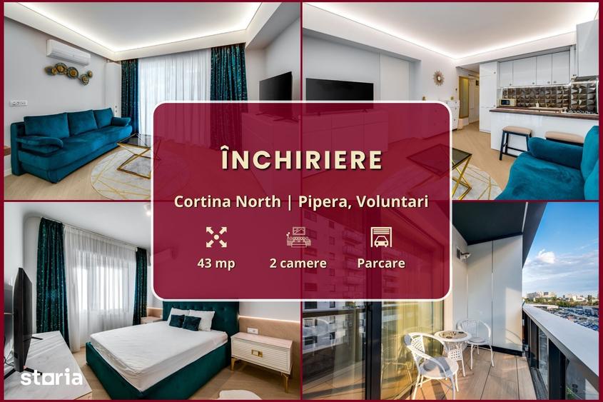 Cortina North || 2 camere || Finisaje de lux || Parcare || Comision 0% - 6