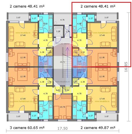 Apartament cu 2 camere modern de inchiriat zona Salajan Trapezului - 7