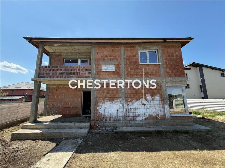 Casă individuală cu 5 camere cu Teren 500 Mp în Ciorogârla
