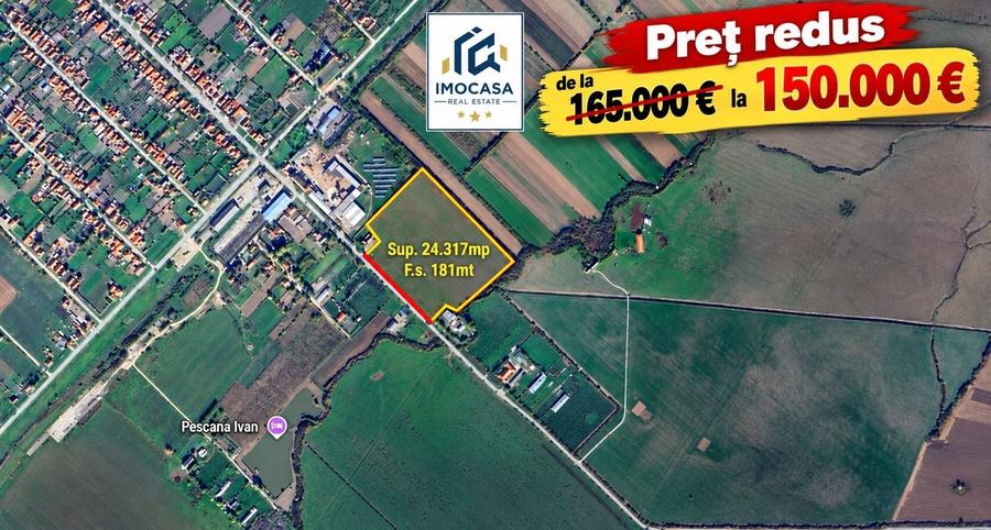 Teren Construcții intravilan de 46363 mp, în Cermei