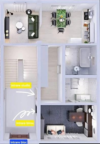 Spațiu comercial, de 55 mp, în Energia