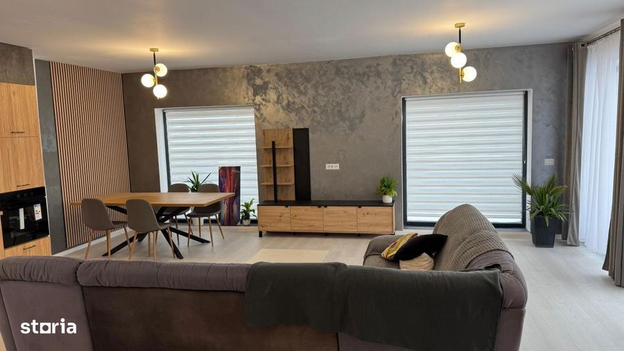 Apartament cu 3 camere, mobilat în Tractorul