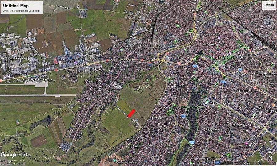 Teren Construcții intravilan de 4150 mp, în Ștrand