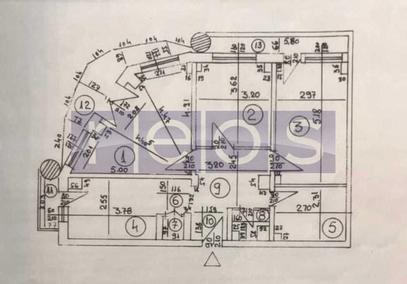 Apartament cu 3 camere decomandat, mobilat în Decebal