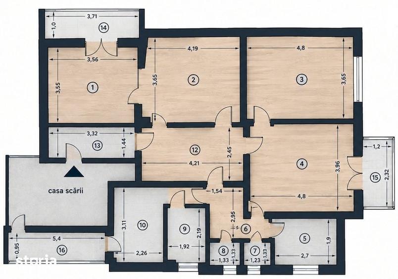 Spa?iu 104 mp | Birouri / Activita?i profesionale | Luterana - 11