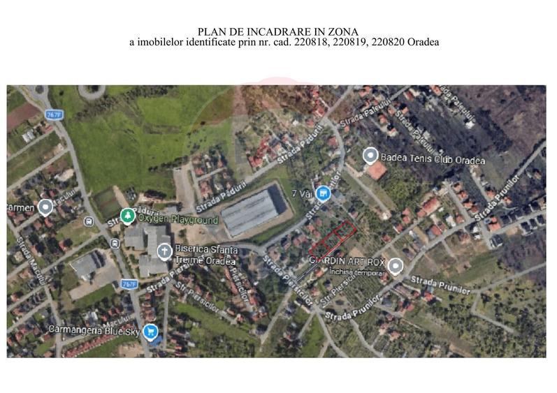 Teren de 840 mp, în Oncea