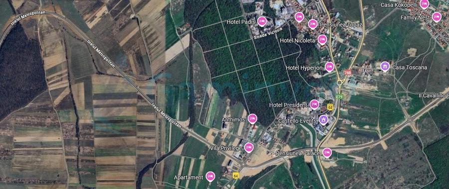 Teren Construcții intravilan de 1745 mp, în Cordău