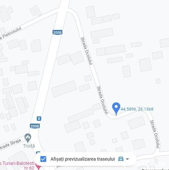 Teren de 707 mp, în Dimieni