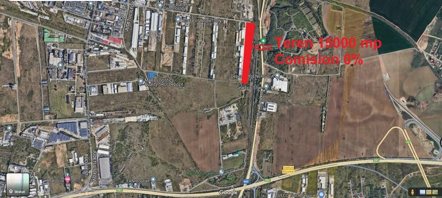 Teren Construcții intravilan de 15000 mp, în Theodor Pallady