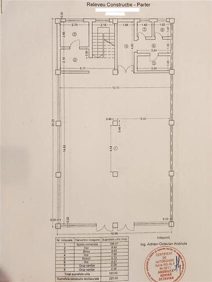 Spațiu comercial, de 630 mp, în Podu Roș